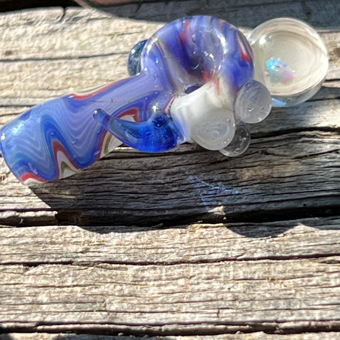 Miniature wig wag spoon with Opal