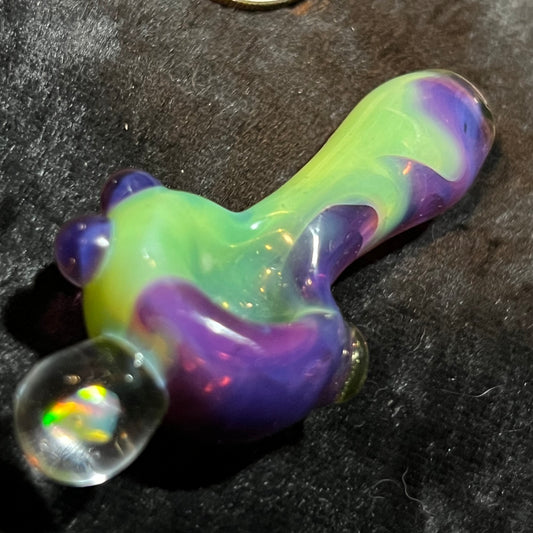 Small two tone spoon pipe